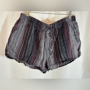 Universal Thread multicolor striped soft shorts